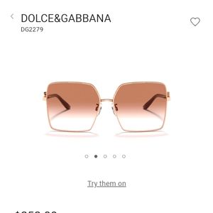 Dolce and Gabbana Sunglasses DG2279